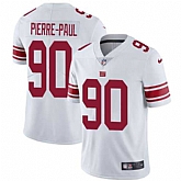 Nike New York Giants #90 Jason Pierre-Paul White NFL Vapor Untouchable Limited Jersey,baseball caps,new era cap wholesale,wholesale hats